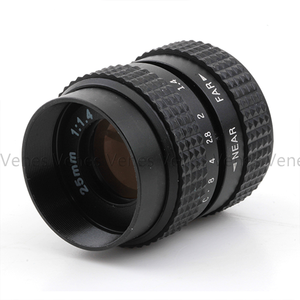 Nikon1 카메라 용 m4/3 용 sony 용 25mm f1.4 슈트 cc tv c 마운트 렌즈